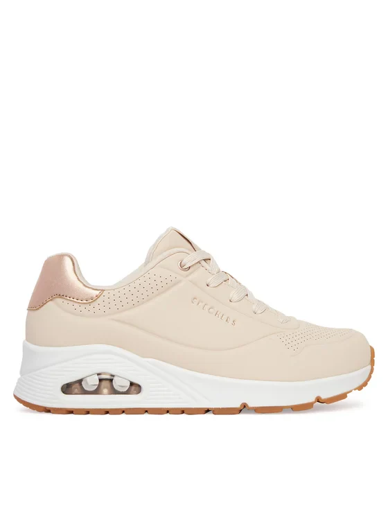 177094 NAT SKECHERS Uno Golden ATR Beige SS26 - immagine 2
