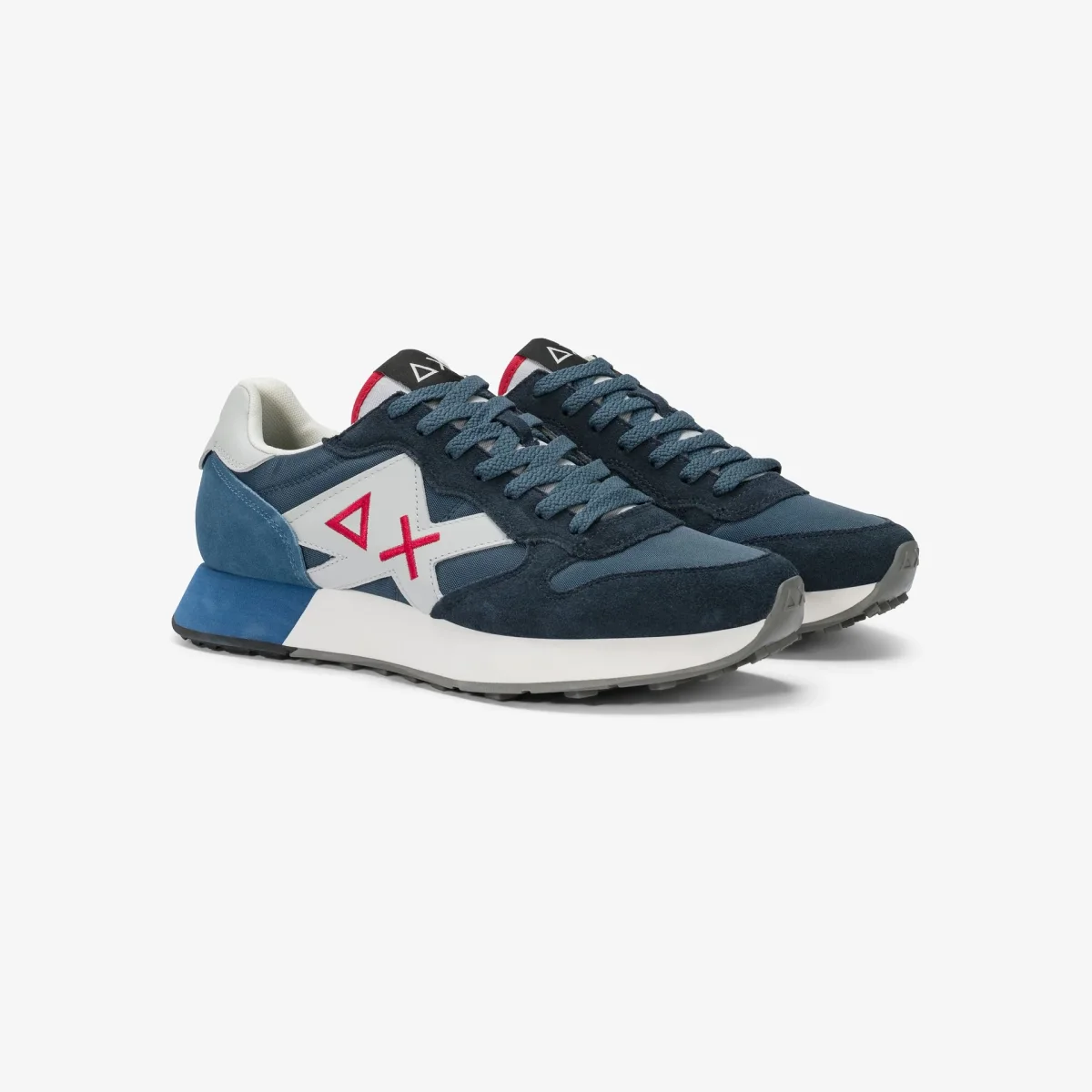 Sneaker Jaki 2.0 Solid in nylon e suede blu navy - immagine 2