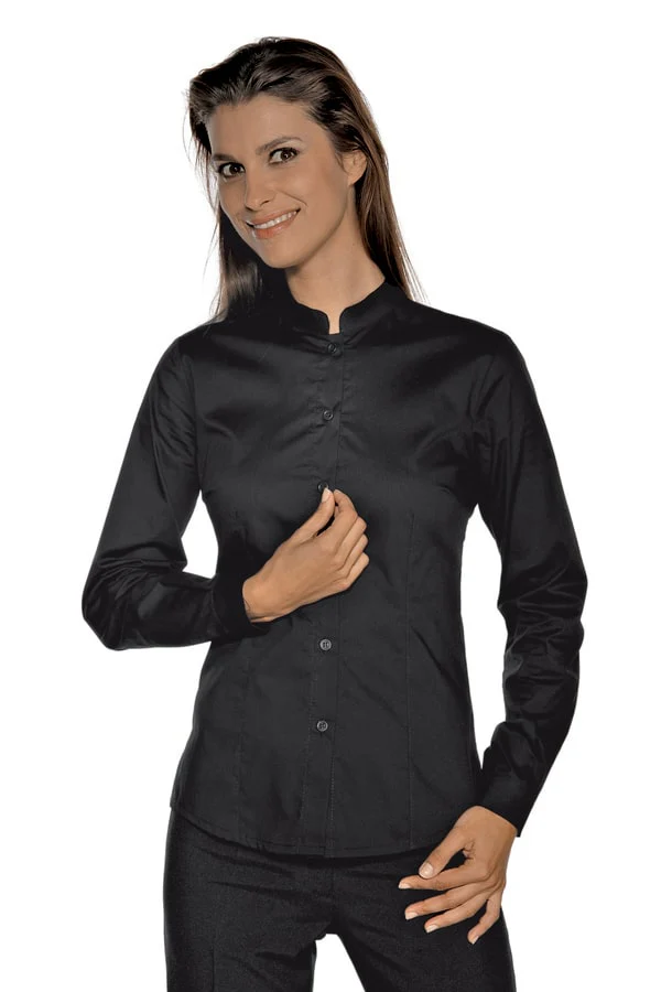 L OFFERTA Camicetta Holliwood Stretch Nera - immagine 2