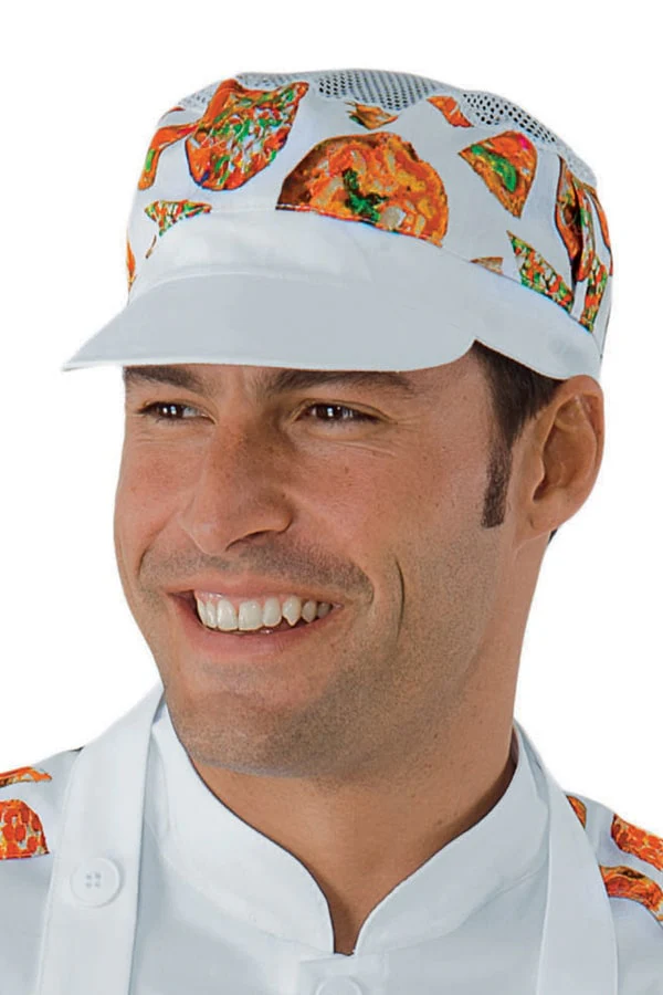 OFFERTA Cappello Charly Bianco+Pizza