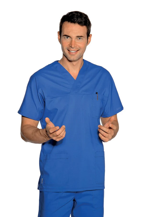 M OFFERTA Casacca Unisex Collo a V Light Blu cina