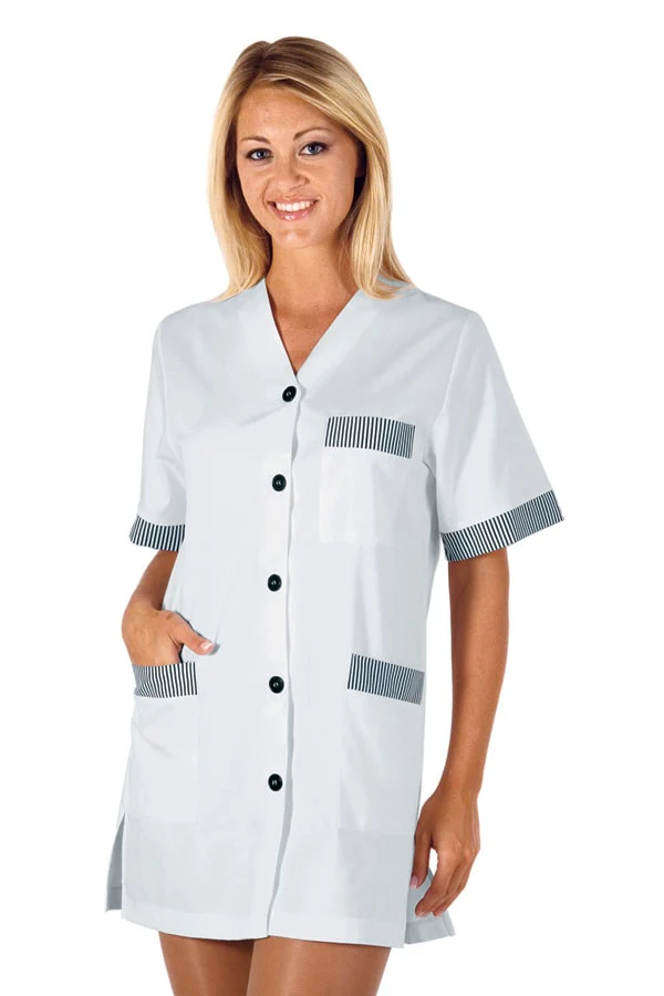 XL OFFERTA Casacca Dacca Bianca con righe blu