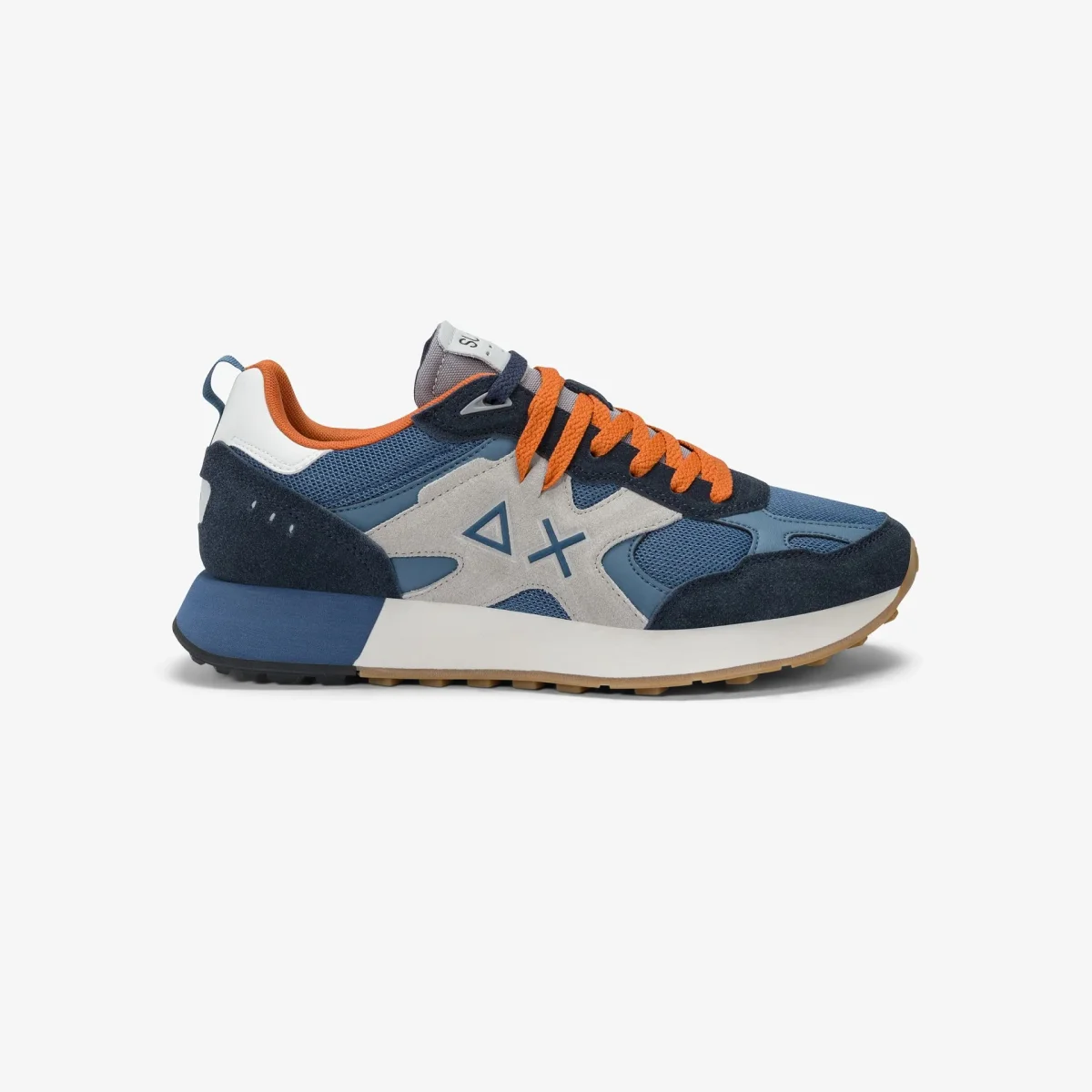Sneaker Jaki Outdoor in mesh e suede avio scuro - immagine 2