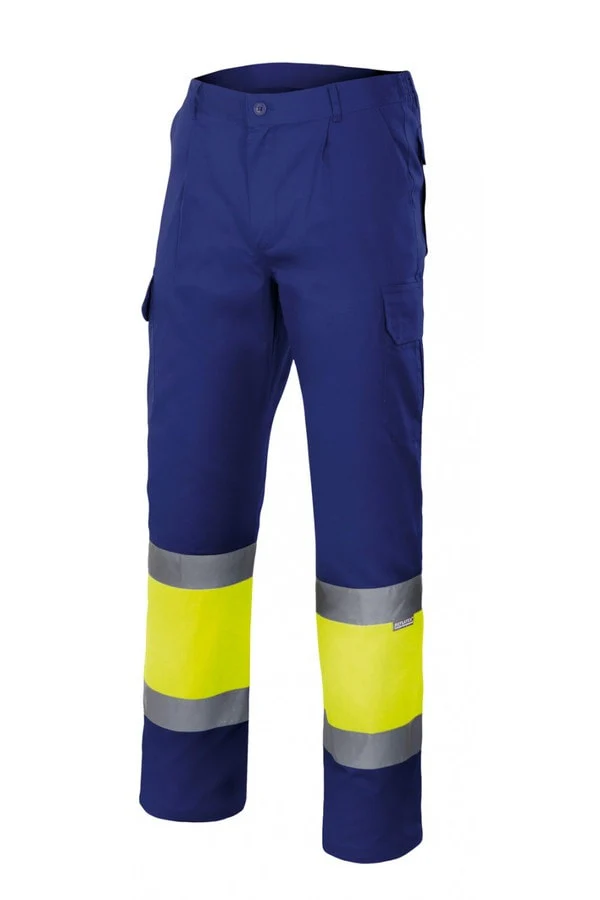 Pantaloni bicolore ad alta visibilità Foderati - immagine 8