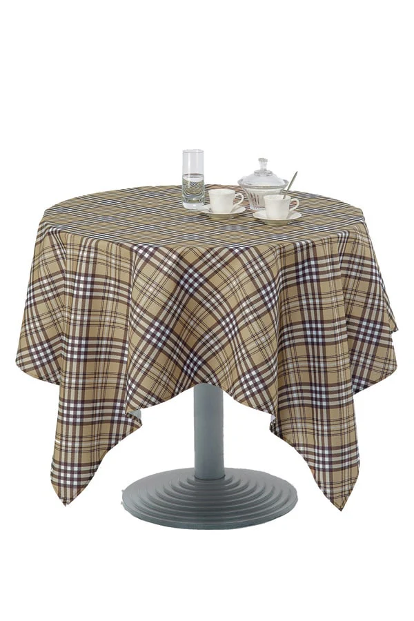 Tovaglia Tartan Biscotto motivi moro - immagine 2